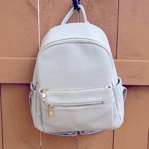 White Backpack